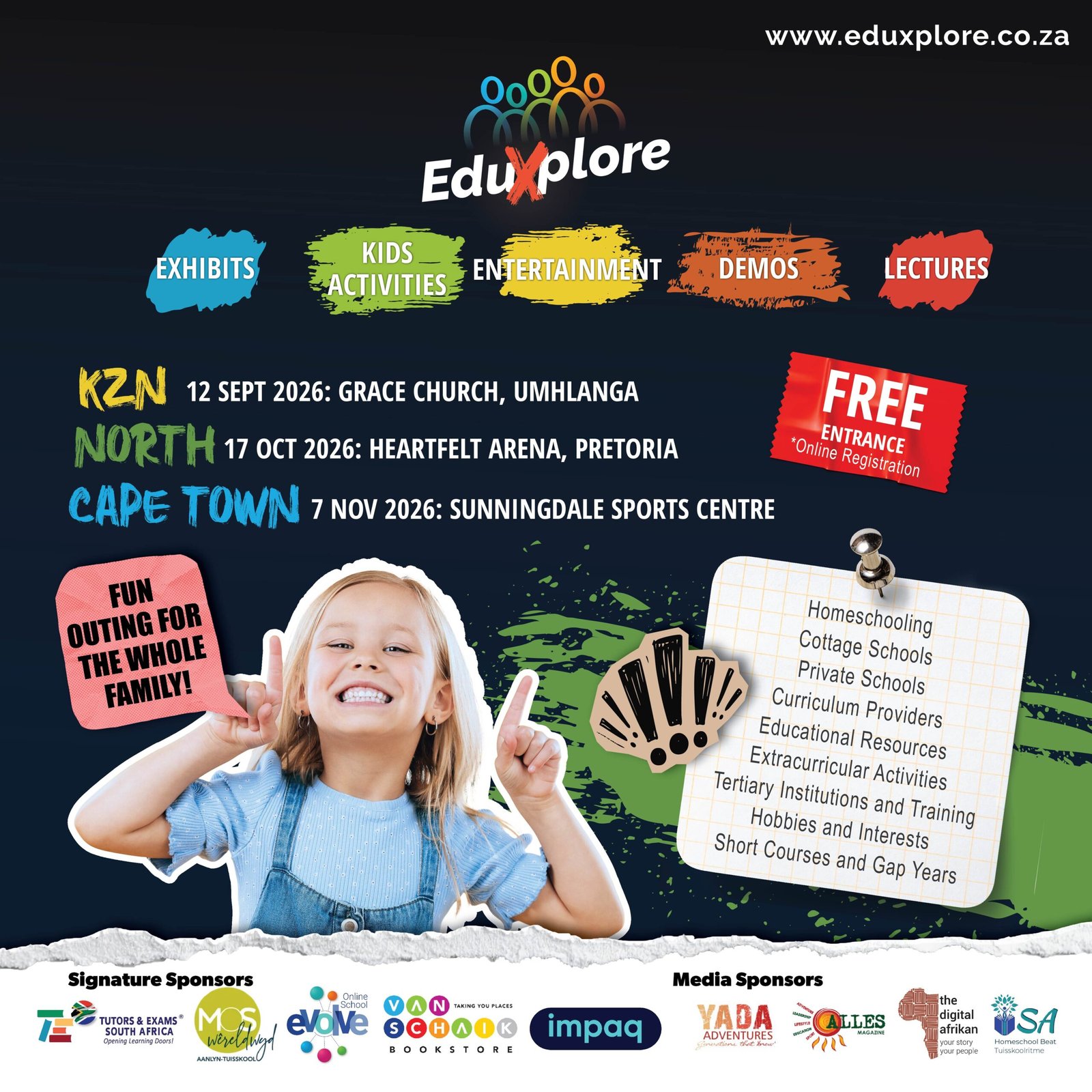EduXplore education expo advertisement